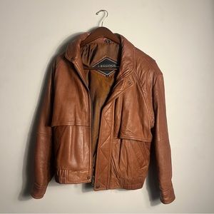 J Riggings Small Leather Jacket Mens